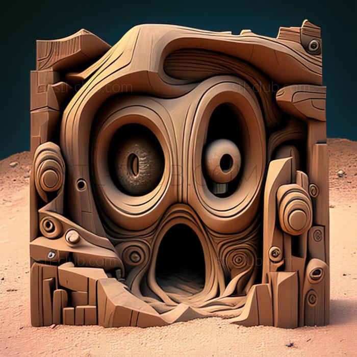 3D model Journey to the Unown Unknown of the Zui Ruins (STL)